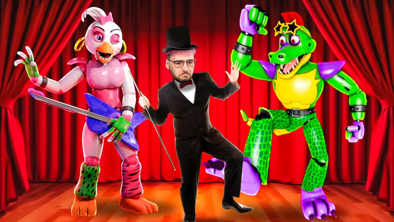 HILFE!😲 Ich werde zum TANZEN gezwungen.. 🕺 in FNAF Security Breach.. 🧸