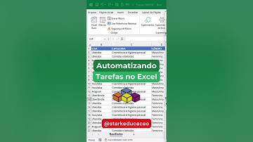 Automação de Tarefas no Excel com VBA | #excel #shorts