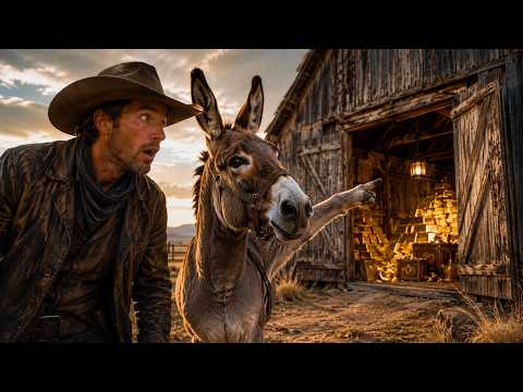 A Cowboy Thought He Bought a Worthless Ranch for $1 Then His Donkey Exposed Truth Hidden in the Barn