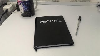 DIY - Como fazer um caderno Death Note.