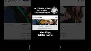 Blue Ridge Folklife Festival - A Virginia Fall Tradition - Ferrum Virgina - Pro Festival Finder