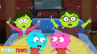 zombie family adventure in the castle funny kids songs hooplakidz halloween special