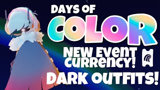 [BETA] Days of COLOR (Rainbow) 2023  Dark Outfits, NEW Event Currency! Sky Beta Spoiler  nastymold