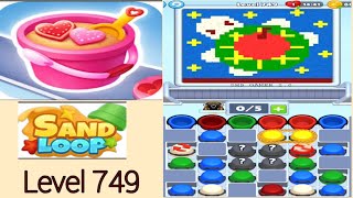 🏖️ Sand loop hard level 749 solution and walkthrough for gameplay 