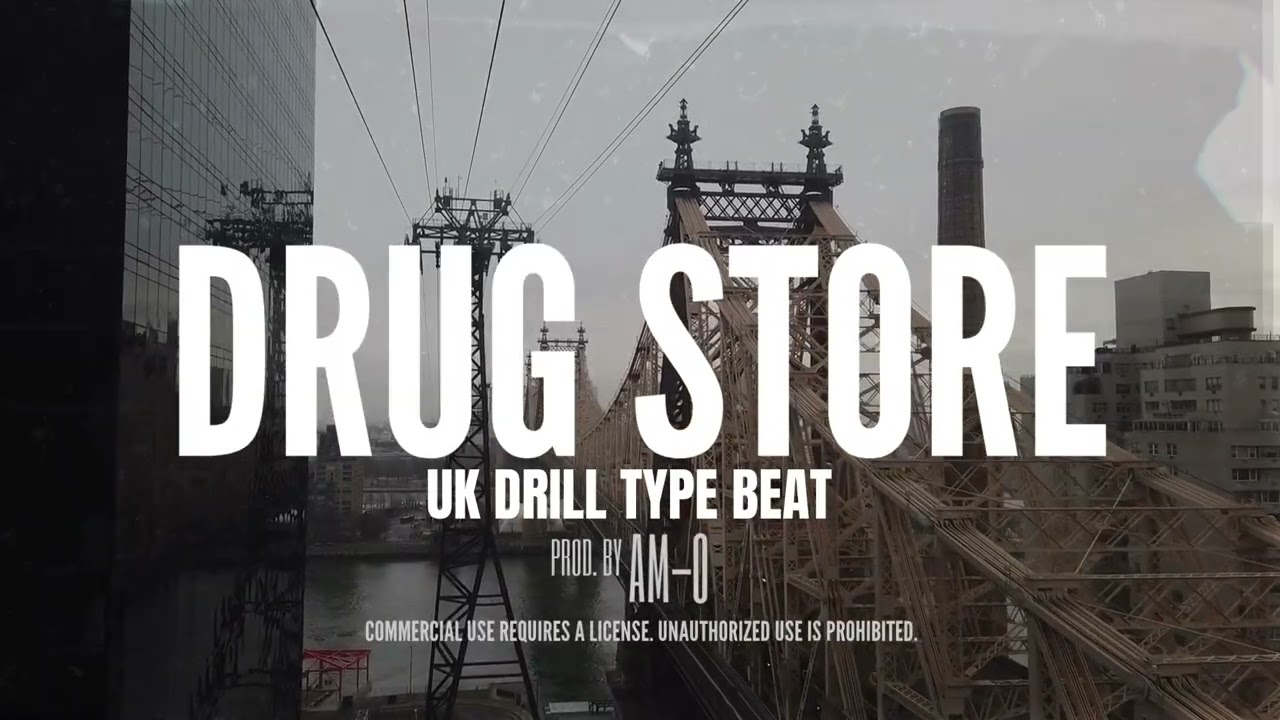 Dimzy x Liquez x SJ x LD Type Beat – “DRUG STORE” | Dark UK × NY Drill Type Beat | Prod. AM-0