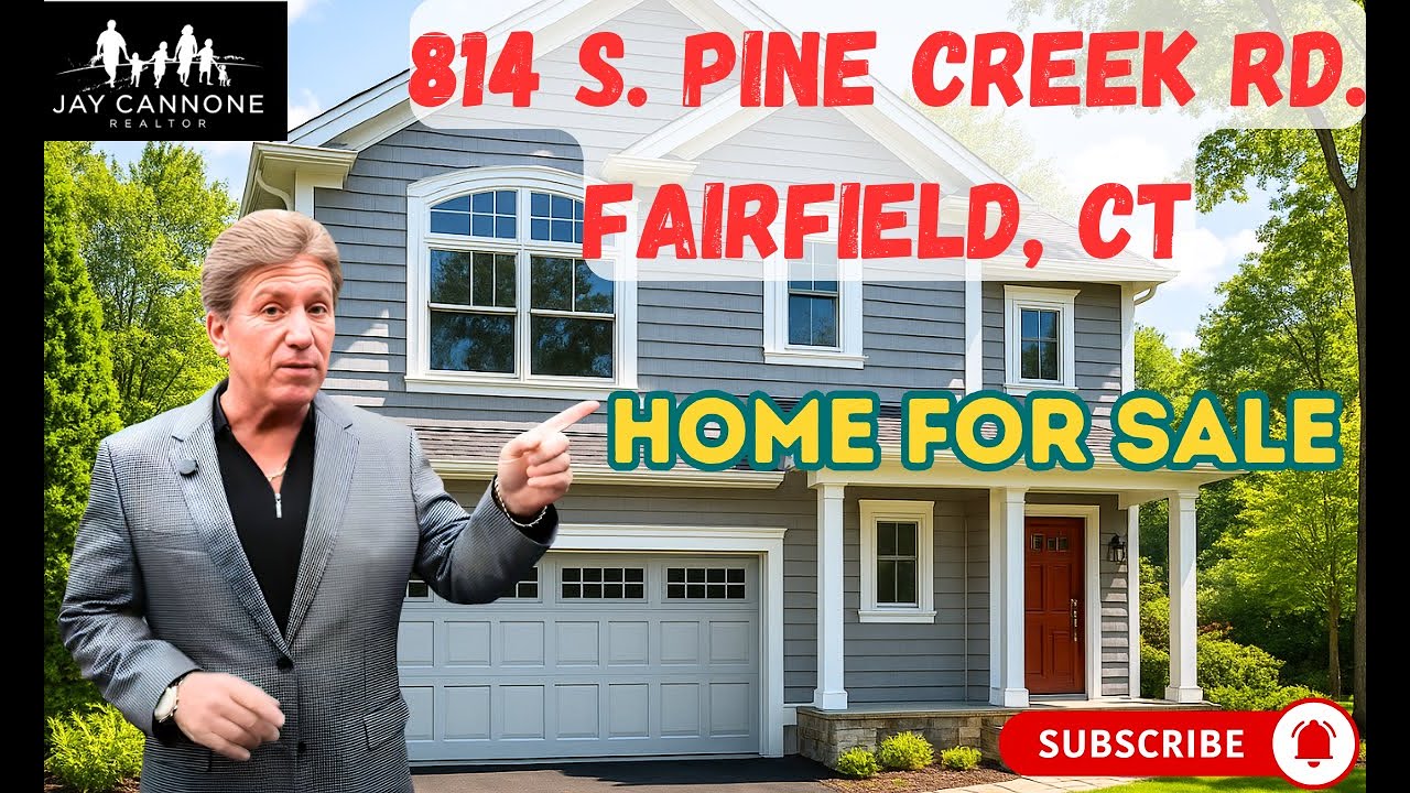 Home For Sale | 814 S. Pine Creek Rd. Fairfield, CT | Jay Cannone 🏡