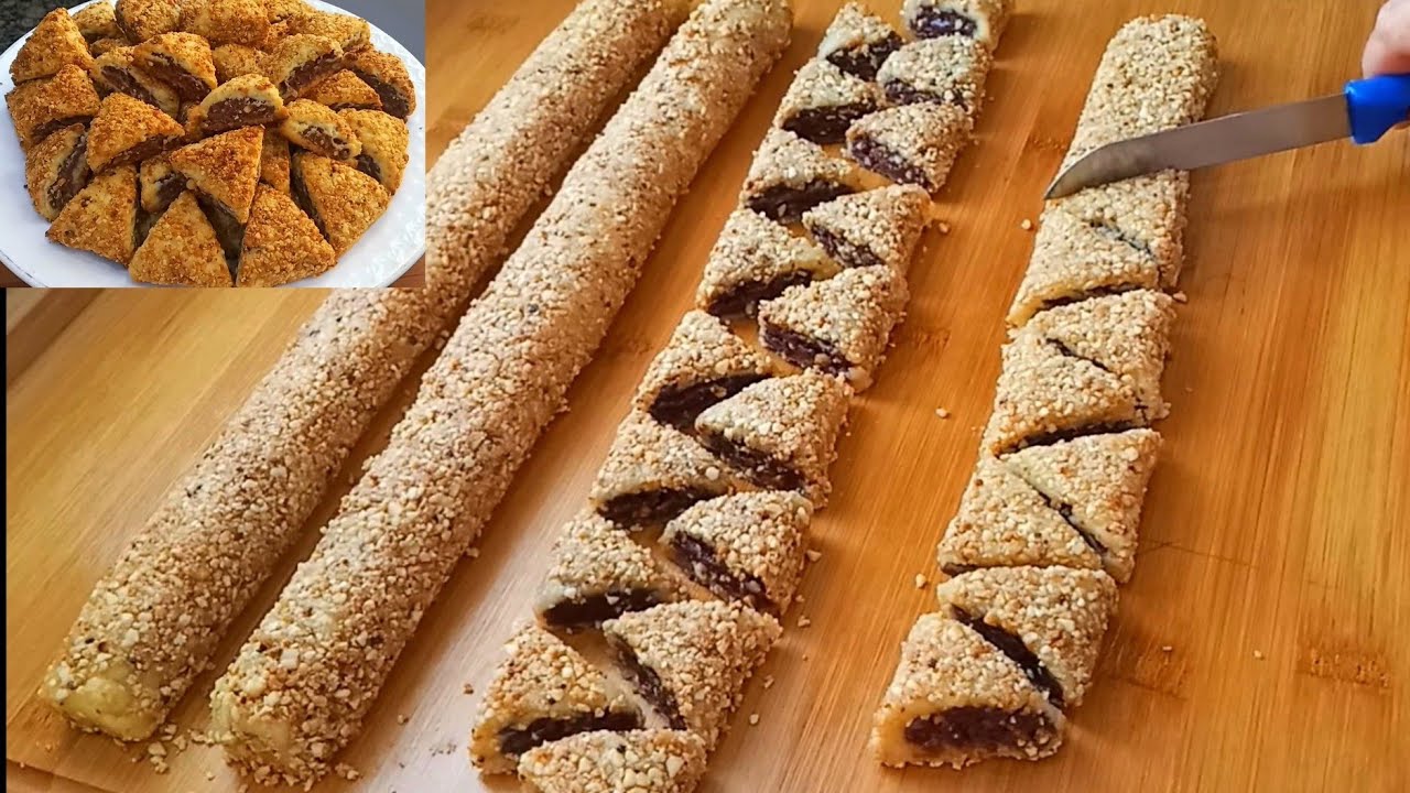 بربع كأس زيت⁉️وبدون طابع حضري أسهل وأسرع حلوة اقتصادية بحشوة منها فيها  gâteaux facile & rapide