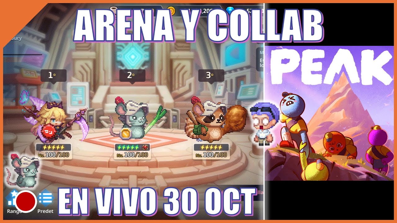 [EN VIVO]: Arena y una de Peak | Guardian Tales