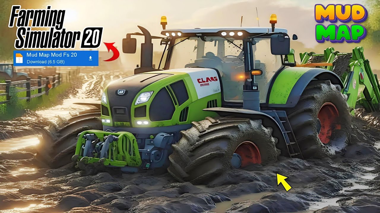 FARMING SIMULATOR 20 Map Link - FS20 Mud Mod Download - Fs 20 Apk v 0.0.0.90