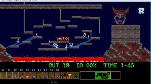 Custom Lemmings: Spitifre 14 - Into the Basin