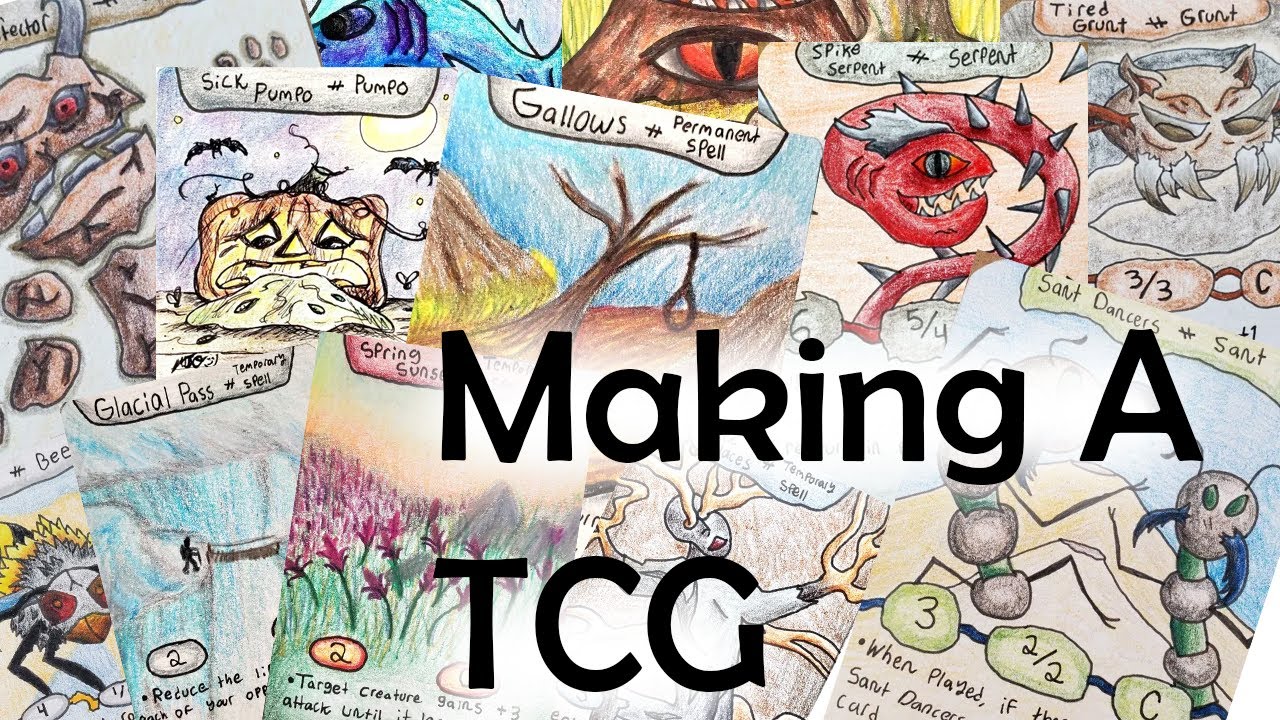 Создание коллекционной карточной игры