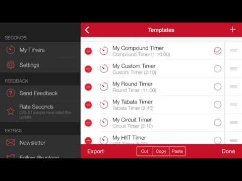 Seconds Pro Interval Timer - Compound Timer