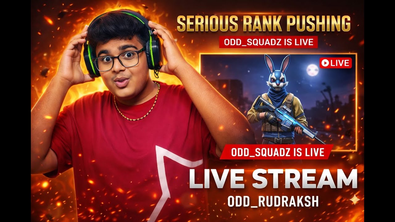 ODD SQUADZ 모 Live Stream RANK PUSH & CUSTOM  