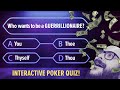 Poker Training – Who Wants to be a Guerrillionaire