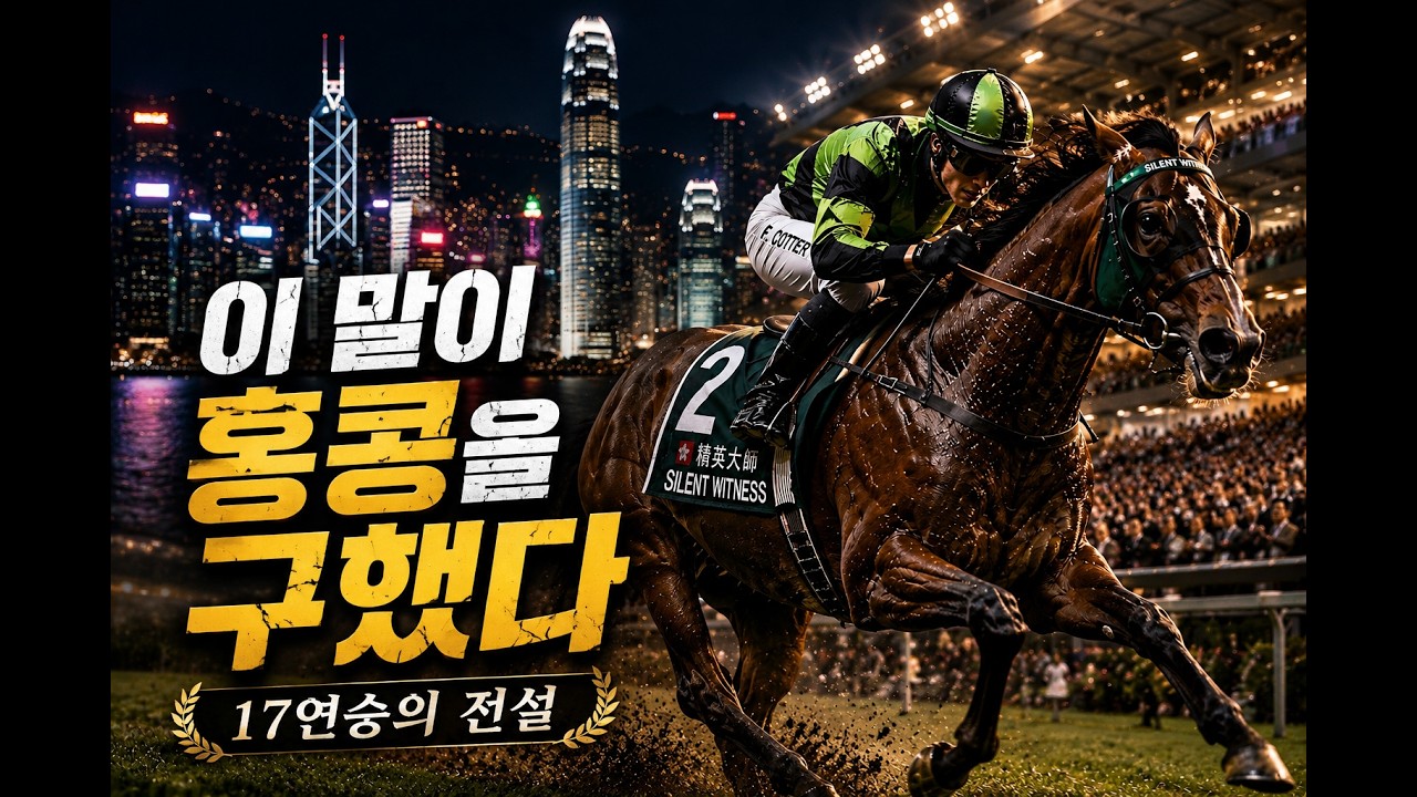 홍콩17전 17승, 타임지가 '인물'로 뽑은 단 한 마리의 #실화 #다큐멘터리#SilentWitness #HorseRacing  #LegendHorse #HongKongRacing