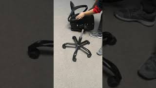 How to disassemble an office chair