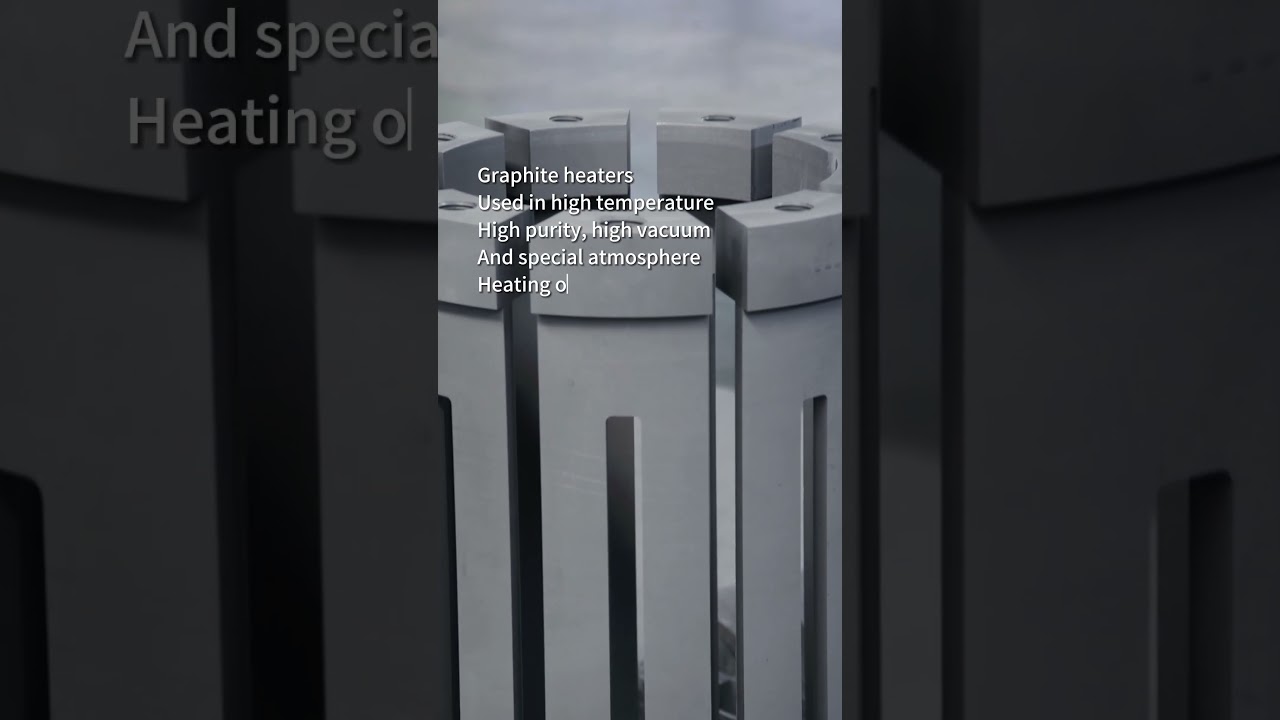 High Density Graphite Heating Elements From XRD Graphite