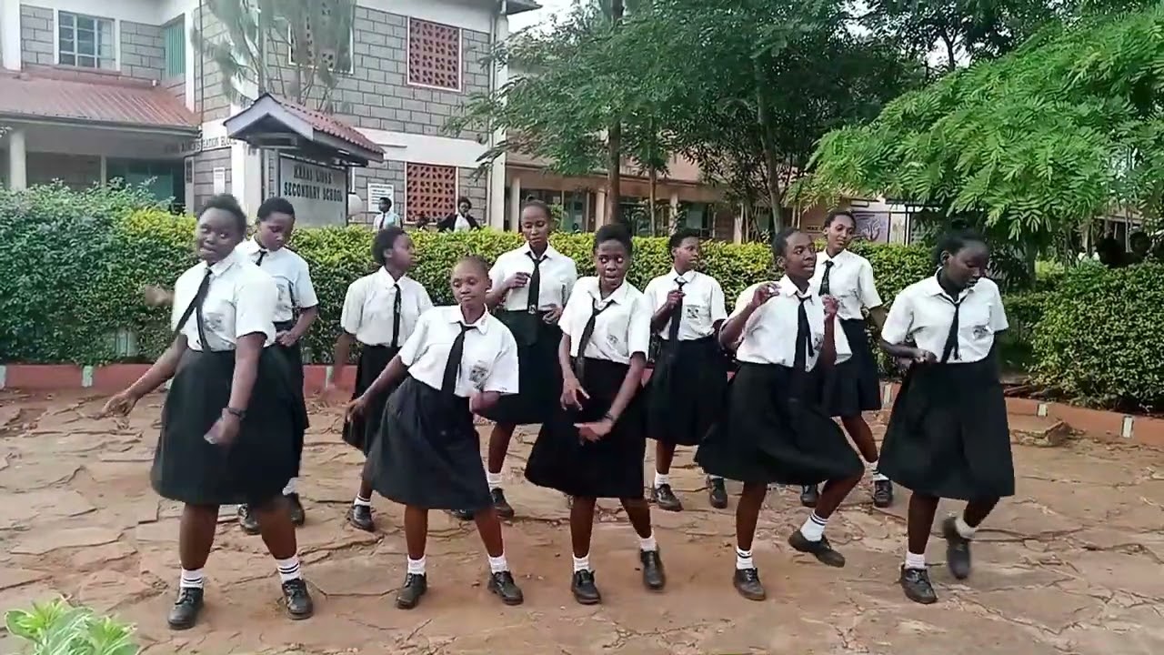 LOOK TO JESUS. (Gloria Muliru) Dance by Motion in Christ. Kaani Lions Gorls C.U.