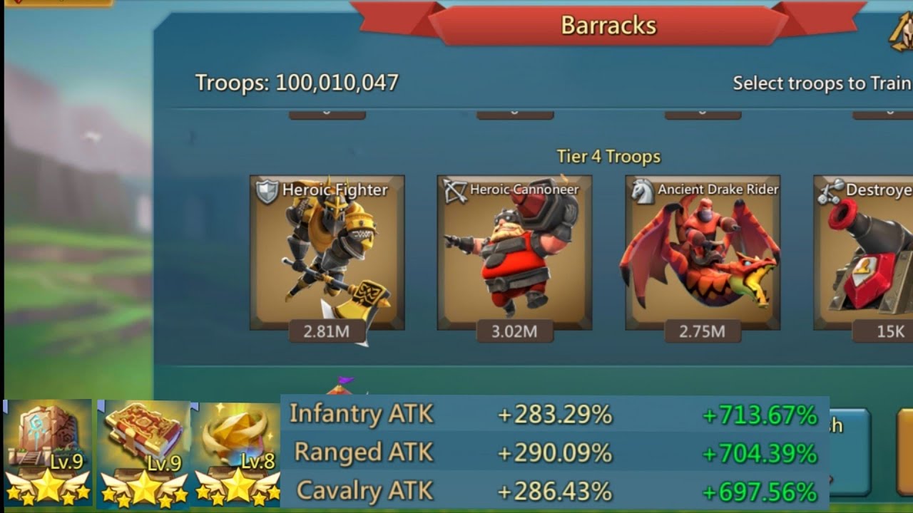 ГИГАНТСКАЯ РАЛЛИ-ЛОВУШКА ПОСЛЕ 7 ЛЕТ..5 ЛУЧШИХ ЗНАКОМЦЕВ ДЛЯ РАЛЛИ-ЛОВУШКИ..LORDS MOBILE