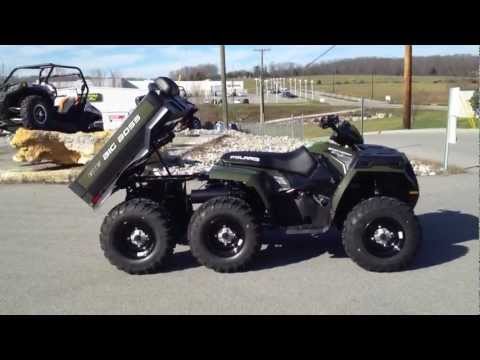 2012 Polaris Sportsman Big Boss 6x6 800 Sage Green