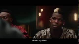 Adidas commercial-here to create-ft.messi pogba  Beckham lebron James.