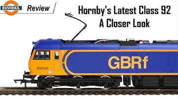 Review: Hornby Class 92 R3741 Locomotive No.92043 in GBRf livery, 00 Gauge
