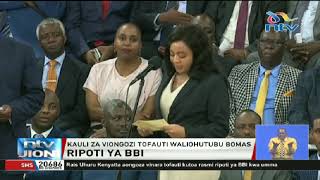 Kauli za vijana viongozi kuhusu BBI ukumbini Bomas