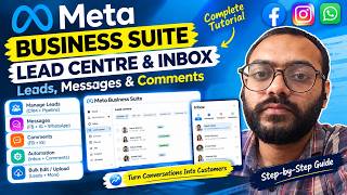 How to Manage Leads, Messages & Comments in Meta Business Suite | Lead Centre & Inbox Tutorial 2026 screenshot 5