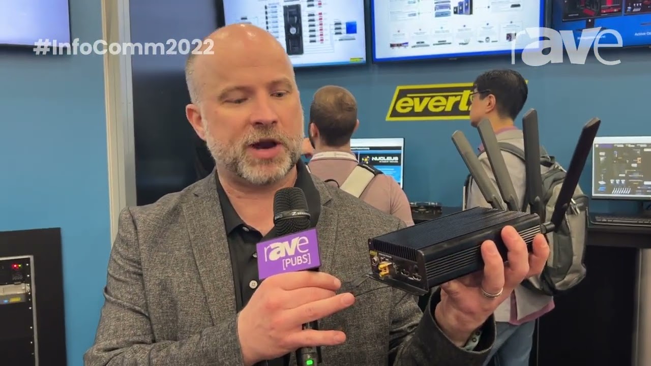 InfoComm 2022: Evertz AV Discusses TRXS-5G Transceiver from MMA10G Product Line