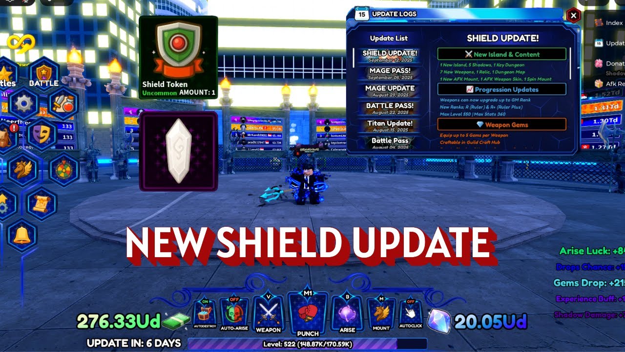 NEW Shield Hero Update In Arise Crossover