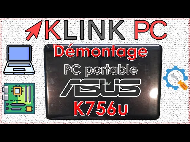 ASUS K756U capot écran arrière back cover lcd | eBay