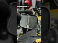 Porsche Zipper Matte Leather Key Cover Pouch Black with Keychain Ring