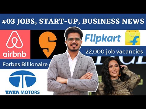 22,000 vacancies, Decrease in GDP by 2%, Tesla coming to India, Swiggy funds $800 million, and more