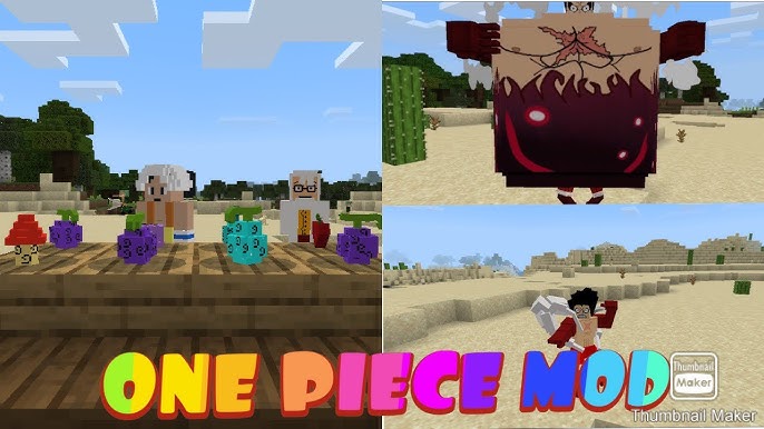 How to Play ONE PIECE Minecraft  FREE Map & Mod Download Included 