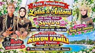 Download lagu [LIVE] GENDING RUKUN FAMILI || PERNIKAHAN LIDIA & ANTONI || ULANG TAHUN SYAFIRA || KALUWANG SAPUDI 3