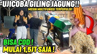 NEWEST TRIAL OF A CHOPPER MACHINE FOR GRINDING CORN ‼️🔥- ERIK LAS BLITAR 2025