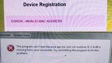 solve invalid mac address or  api-ms-win-crt-runtime-l1-1-0.dll files issue in dbt desktop version