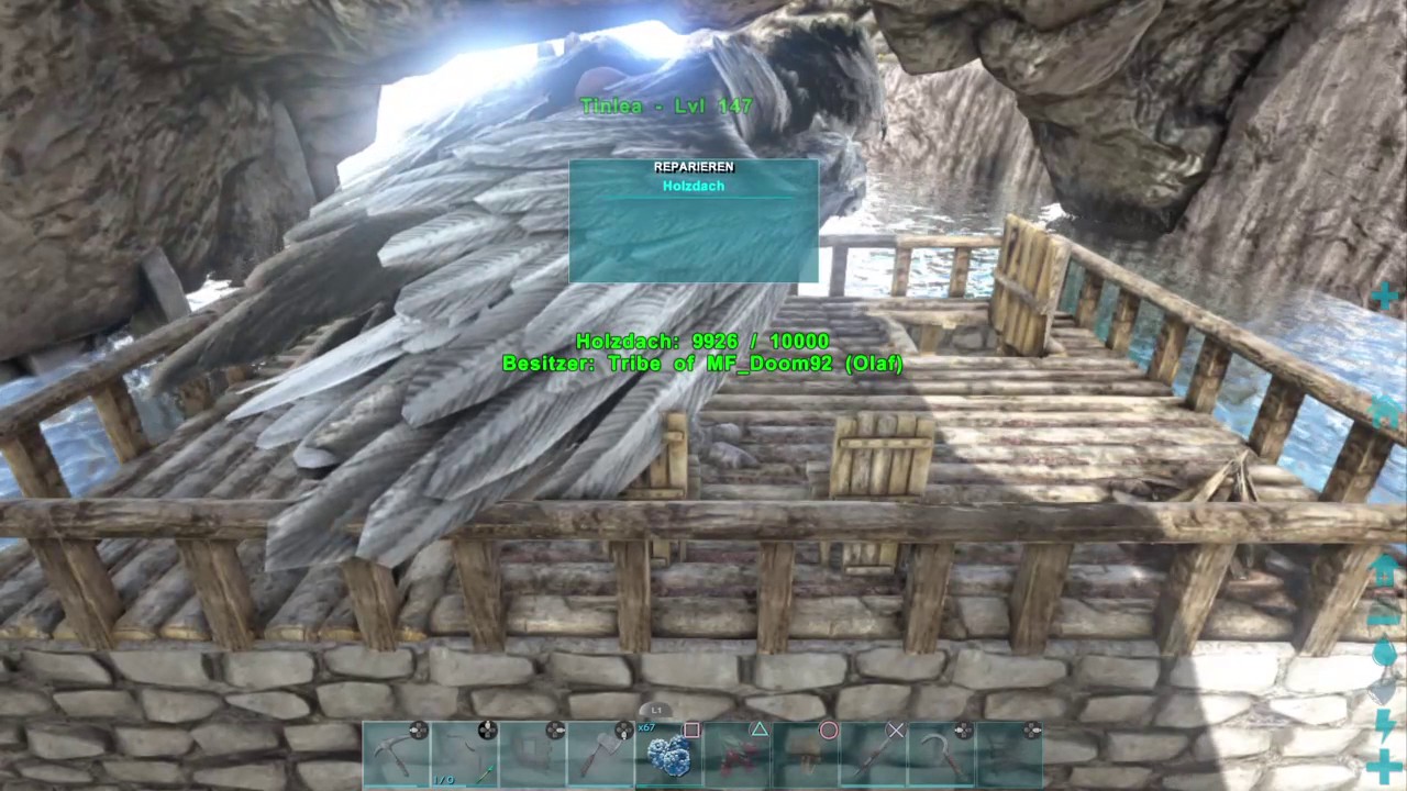 ARK: Boot zerstöret im Meer