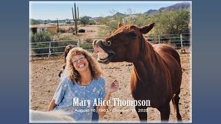Mary Alice Thompson - August 16, 1963 - October 11, 2025