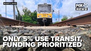 Only 5% of MD commuters use transit. Most funding goes there.
