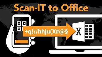 Captura móvil de datos y lector de códigos de barras – Scan-IT to Office