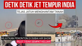 Download Lagu Het moment waarop een Indiase Tejas-straaljager neerstortte voor de ogen van duizenden toeschouwe... MP3