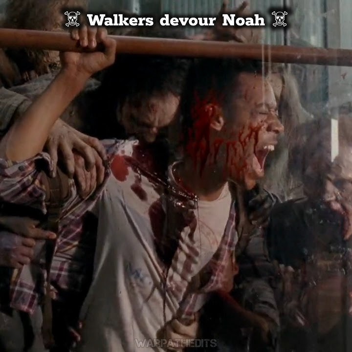 Walkers devour Noah ☠️ | TWD GOAT Walkers are badass 🔥 #shorts