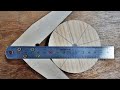 Make a Center Finder / Homemade Woodworking Jigs