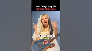 When Kpop idols face their ADORABLE concert fails #kpop #kpopidol #kpopedit #shorts