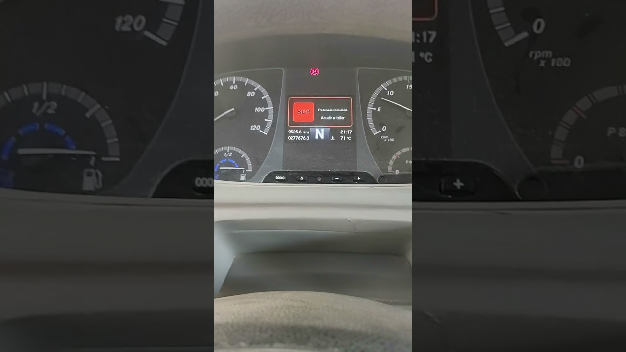 SCR Fallando antes de eliminar la urea de un Zafiro 2020 Mercedes Benz Euro V 924