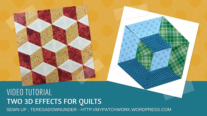 Video tutorial: two 3D effects for your quilt