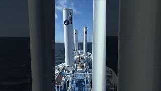 These Giant Wings Save 50% Fuel on Cargo Ships 🤯 #shorts