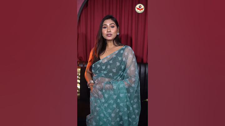 High Fashion Saree Shoot | Nisha | MD Entertainment