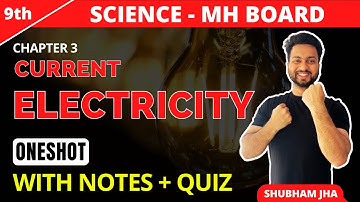 9th Science | Chapter 3 | Current Electricity | Maharashtra board | Shubham Jha